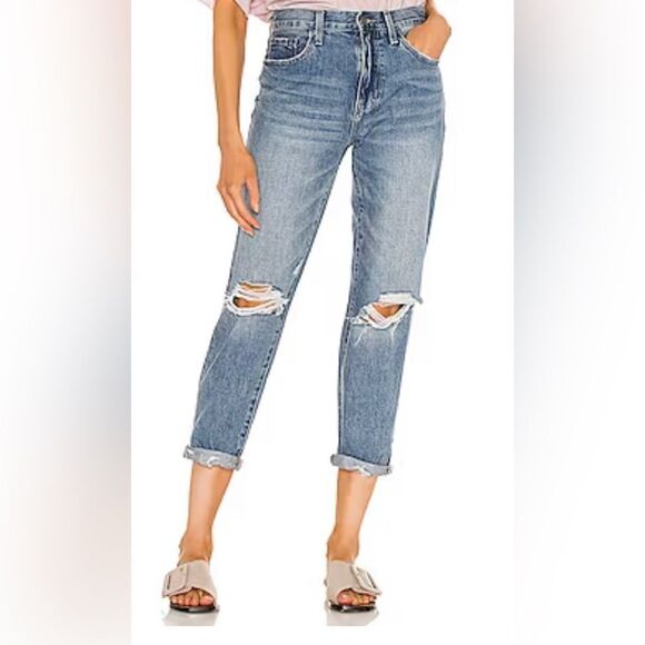 PISTOLA NWT PRESLEY HIGH RISE RELAXED ROLLER In LOS FELIZ Size 27